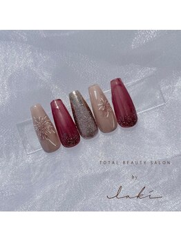 バイラキ(by laki)/8月キャンペーンネイル