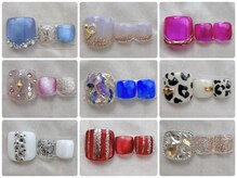 ナナズネイル 西小倉店(NANA's Nail)の雰囲気（秋のフットデザイン♪ジェルオフは4400円）