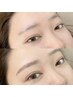 【男女共通】目元の悩み解消☆まつげパーマ＋アイブロウワックス