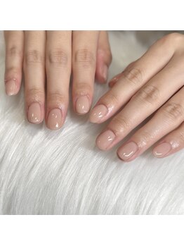 バグズ ヘアデザイン 桔梗が丘店(Baguz HAIR DESIGN)/ワンカラーネイル