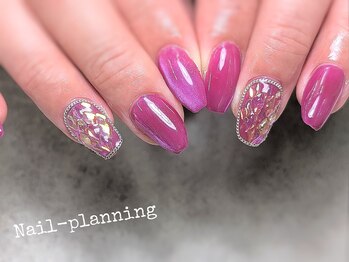 ネイルプランニング(Nail-Planning)の写真/オフは美爪作りの命！モチに自信があるからこそ、付け替え時期の縛りなし◎伸びたときも綺麗がモットー☆