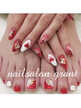 グラント(NAIL SALON&SCHOOL grant)/バレンタインネイル