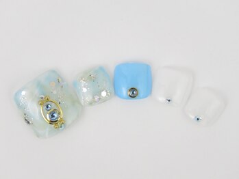 エリクサーネイル 池袋(Elixir Nail)/フット やり放題/クーポン使用