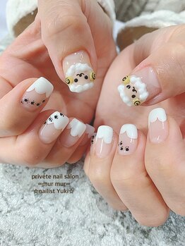 プライベート ネイルサロン マーマ(murmur)/ひつじネイル