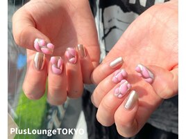 個性派ぷっくりネイル♪[原宿]