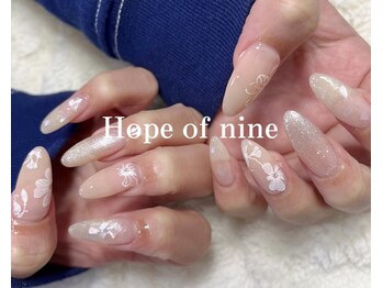 ホープオブナイン(Hope of nine)/6本定額ネイル