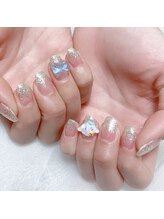 木にいる 錦糸町/ラメグラ＋2個パーツ