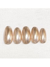 スマイルネイル板橋ときわ台/ミラーネイル