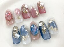 ネイルサロン マーチ おもろまち店(NAIL SALON MARCH)/マグ天然石