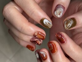 自爪育成＆ニュアンスネイル
