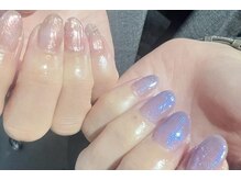 ノラ ミナミアオヤマ(NORA MINAMIAOYAMA)/秋色うる艶オーロラネイル