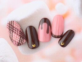 2026バレンタインネイル