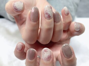 くすみカラー×ニュアンス