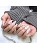 【自爪】持ち込みシンプルデザイン ￥8480 パラジェル変更＋1100