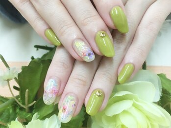 プルミエ ネイル(Premier Nail)/トレンドカラー☆ピスタチオ