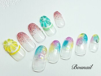 ボネール(nail ＆ eyelash Bounail)/定額コース9980円