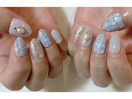 ツイードネイル