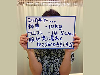 杉本接骨鍼灸院/72.9kg→？kg　45歳　161cm