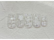 リデル(liddell)/結晶×ホワイトインクアート