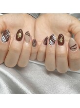 エール シエル(aile ciel)/チョコレートネイル