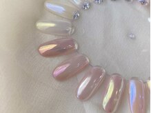 ネイルアイラッシュ アールエビス(R EBISU)/ミラー　オーロラネイル