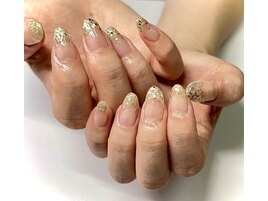 キラキララメグラデーション