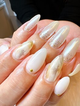 アブリール(Abrir)の写真/【完全プライベートサロン】持ち込みデザイン対応可◎豊富な種類のアートであなたの理想が叶う指先に♪