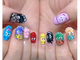 バーバパパ キャラクターネイル