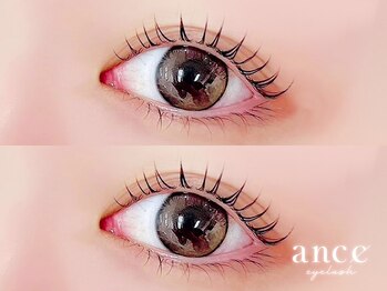 アンセ 姫路店(ance eyelash)の写真/[姫路/フラットラッシュ/似合わせまつげパーマ］落ち着いた空間で心地よく施術を受けたい方におすすめ♪