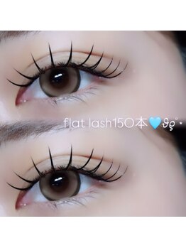 ヌーブ(NOUVE)/フラットラッシュ150本