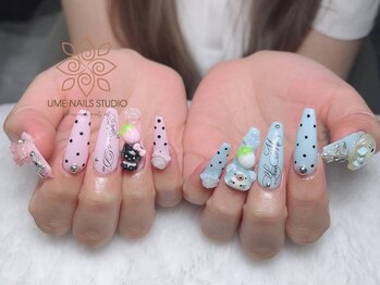 ウメネイルスタジオ(UME NAIL STUDIO)/題長さだしやり放題×つけ放