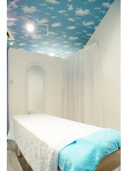 オールハンド専門店 ヒルズビューティー/◆天井は一面青空◆