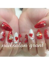 グラント(NAIL SALON&SCHOOL grant)/バレンタインネイル