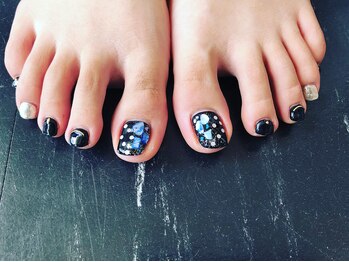 大人☆フットネイル