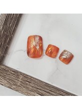 リアン 学芸大学(LiEN)/【FOOT】オレンジブラウン 