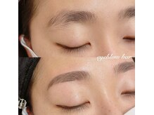 アイブロウ バー(eyeblow bar)/立体美眉ケアビフォーアフター