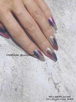 エムズスタイル ネイルバー(M's Style NAIL BAR)/ミディアムスカルプ