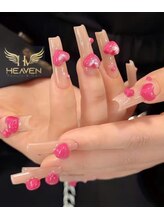 ヘブン ネイル 鶯谷(HEAVEN Nail)/3D Heart Nails