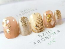 ネイルフロンティア 吉祥寺(NAIL FRONTIER)/Ｓミラーリーフネイル8980円～
