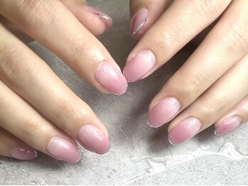 ◇グラデーション/ラメライン