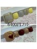 【新規】時短60分!！定額フットネイルA/￥6400(ご新規もオフは有料です）