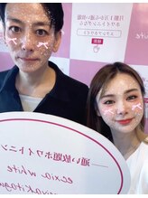 エクシアホワイトニング 西宮北口店/会員様との写真大歓迎です！