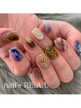 ネイルズリアル 倉敷(nail's RE.A.L)/ニュアンス