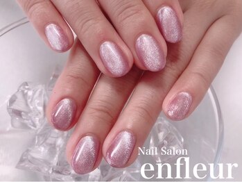 ネイルサロン アンフルール/マグネットネイル☆ワンカラー