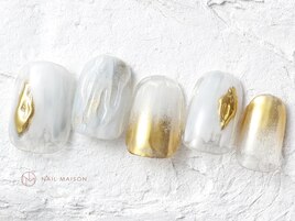 ニュアンスゴールドミラー¥8050