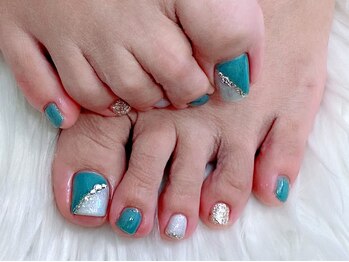 ネイルズ アヴァンティ(Nails Avanti)/定額デザインフットジェル ¥8800