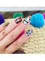 エトワールネイル 高崎筑縄町店(Etoile nail)&nbsp;動物園行くのでパンダネイルつくりました☆