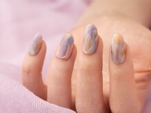 ヴァンネイル みなとみらい馬車道(VINGT NAIL)/柔らかニュアンス×ミラー