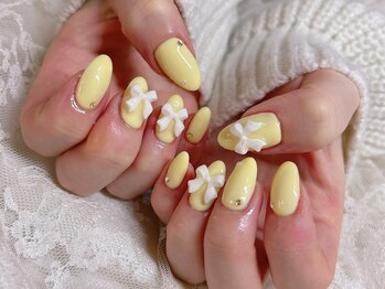 フェルタム バイ アリスボーテ 渋谷(Feltam by Arys beaute)/黄色イエローリボン