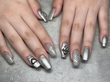 チル(chill.)/ミラー×フラッシュネイル